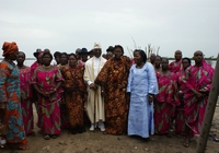 Le général Michel Gueu honoré par  les chefs  Ebrié d’Abatta
